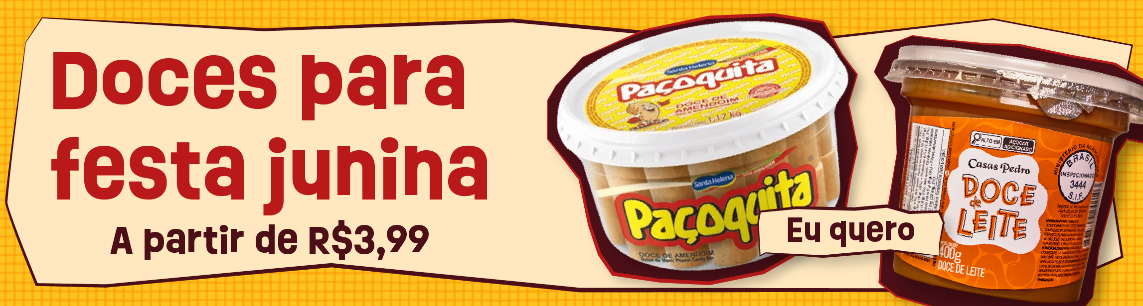 Doces para o seu Arraiá